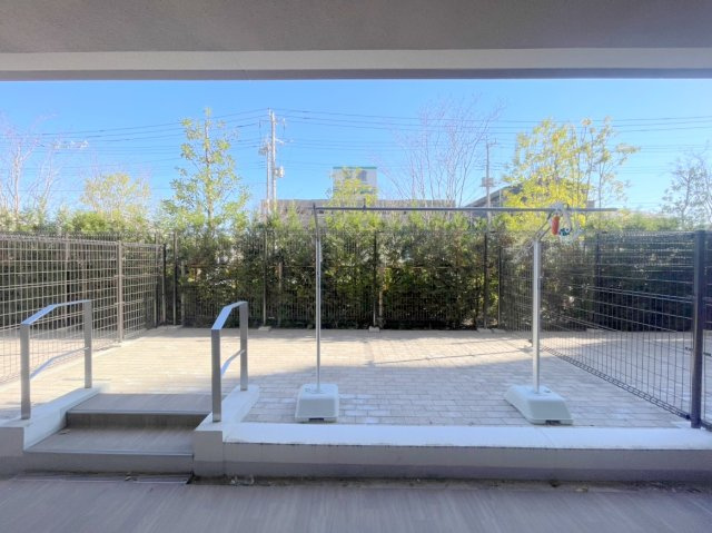 ウェリス八千代村上のバルコニー|テラス、専用庭