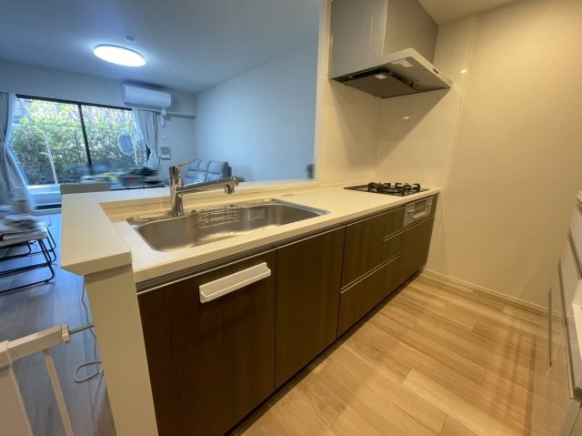 ウエリス八千代村上のキッチン|キッチン/家族と会話をしながら料理ができる対面式カウンターキッチン