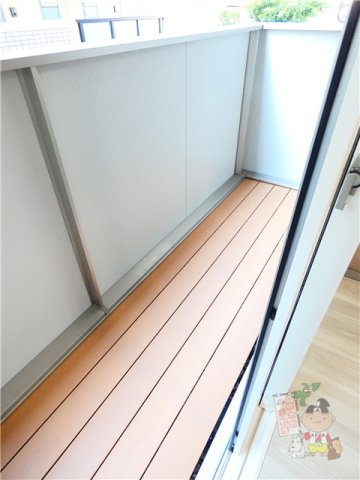 ナイス二番館のバルコニー