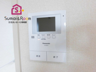 【設備】 | LIONHEART | 来訪者を確認できるTVインターホン