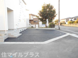 【駐車場】 | 郡山市富田町大徳南新築一戸建て8棟 | 駐車場です