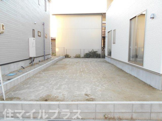 【庭】 | 郡山市富田町大徳南新築一戸建て8棟 | お庭で自由な時間を過ごせます