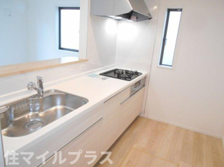 【キッチン】 | 郡山市富田町大徳南新築一戸建て8棟 | お料理しやすいキッチンです