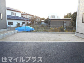 【庭】 | 郡山市富田町大徳南新築一戸建て8棟 | たまにはお庭で休日を過ごしてみるのもよいかもしれません