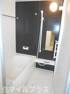 【浴室】 | 郡山市富田町大徳南新築一戸建て8棟 | ゆったり過ごせるお風呂です