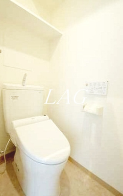 【トイレ】 | ディアコート蔵前 | トイレです。