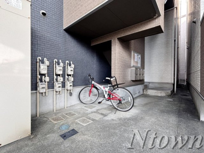 【その他共用部分】 | Creo庄内通弐番館 | 駐輪場です