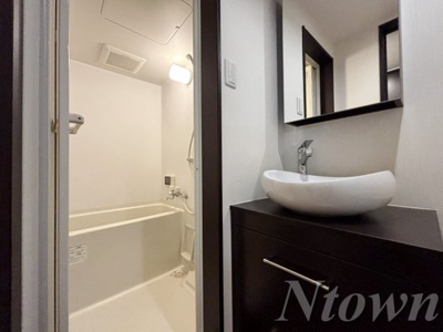 【洗面所】 | Creo庄内通弐番館 | 広い洗面スペース