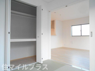 【和室】 | 郡山市富田町大徳南新築一戸建て8棟 | フローリングだけでなく、和室もあります