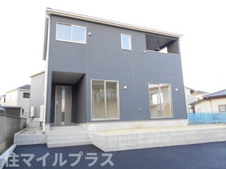 【外観】 | 郡山市富田町大徳南新築一戸建て8棟 | 外観は落ち着いています