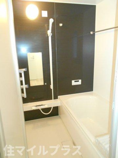 【浴室】 | 郡山市富田町大徳南新築一戸建て8棟 | きれいなお風呂です