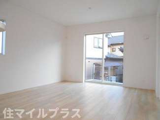 【居間・リビング】 | 郡山市富田町大徳南新築一戸建て8棟 | おしゃれなリビングです