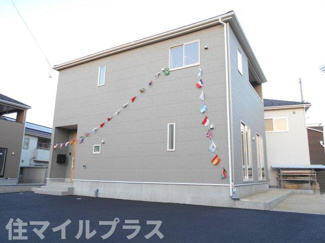 【外観】 | 郡山市富田町大徳南新築一戸建て8棟 | 外観は落ち着いています