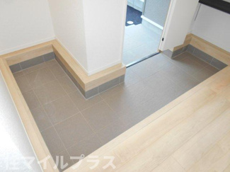 【玄関】 | 郡山市富田町大徳南新築一戸建て8棟 | 玄関です