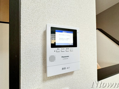 【セキュリティ】 | Creo Baker庄内通(クレオベイカーショウナイドオリ) | モニター付きインターホンです