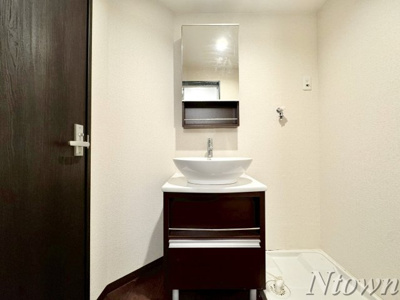 【独立洗面台】 | Creo Baker庄内通(クレオベイカーショウナイドオリ) | 独立洗面台あり、毎朝おしゃれに忙しい女性の方におすすめです