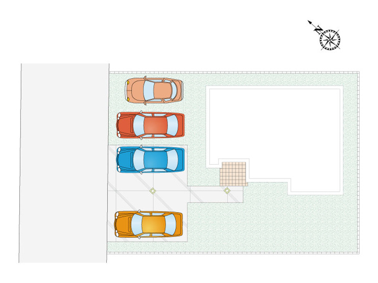 古河市大堤　３号棟◆区画図