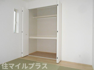 【和室】 | 郡山市富田町大徳南新築一戸建て8棟 | 日本らしい落ち着いた雰囲気の和室です