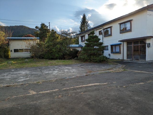 秋田県大館市　一棟宿舎の外観