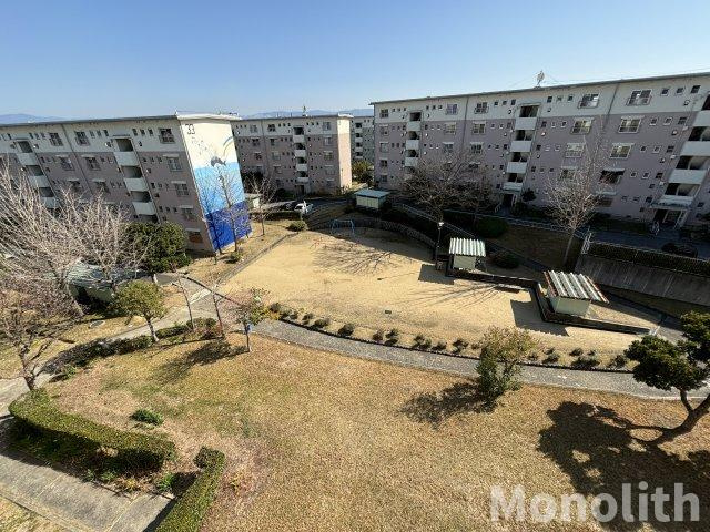 鶴山台32号棟の展望