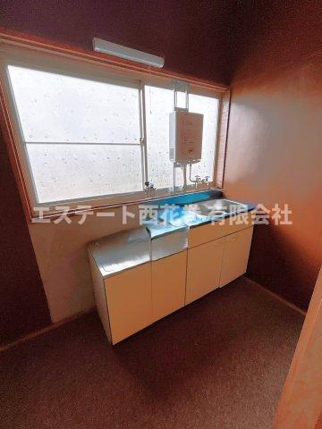 鎌田荘のキッチン