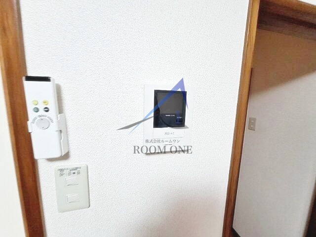 メゾン宮本のセキュリティ|モニター付きインターホンです。