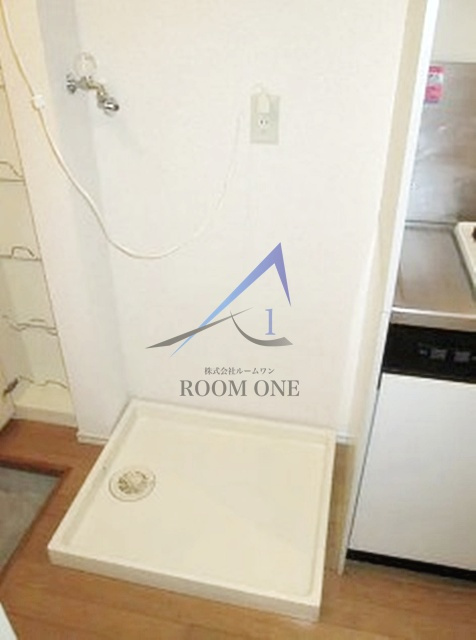 ハイツブランシュの設備|洗濯機置き場です。