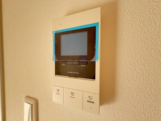 呉市天応大浜２丁目のアパートのセキュリティ