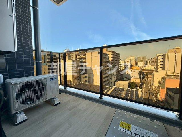 エステムコート名古屋新栄Ⅵ アートテラスのバルコニー