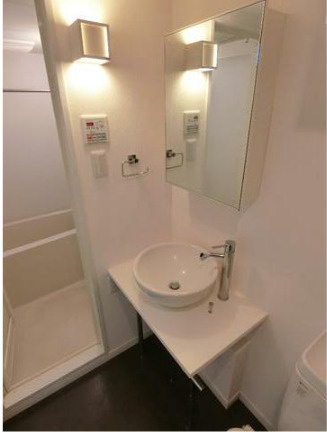 ウィルテラス千歳烏山の洗面所