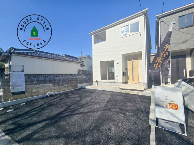 小郡市小郡第22-2棟（1号棟）の外観|デザイン性のある外観です。