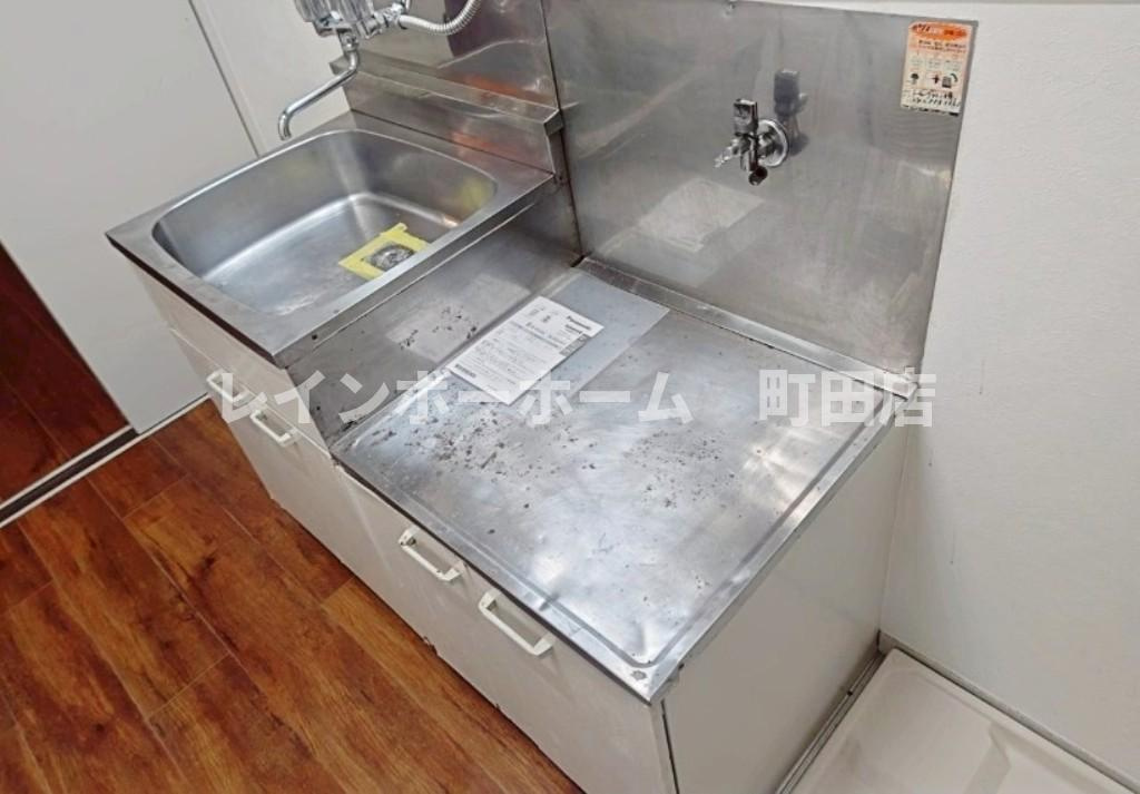 パークハイツ中島１※初期費用分割あと払いサービス利用可能物件のキッチン