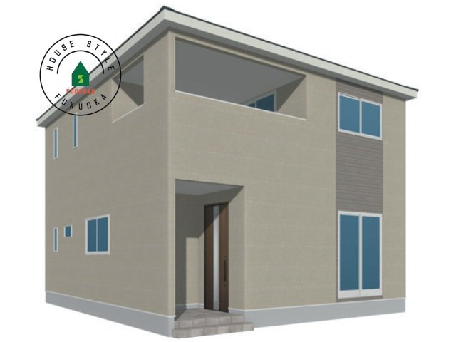 福岡市西区今宿東3丁目第10-6棟(6号棟)の外観パース|こちらの物件が少しでも気になるようでしたら、お気軽にお問合せください。人生でいちばん大きなお買い物ですので、ゆっくりご見学ください。ネット上の画像と実際の見学では、リアル感がまるで違います。