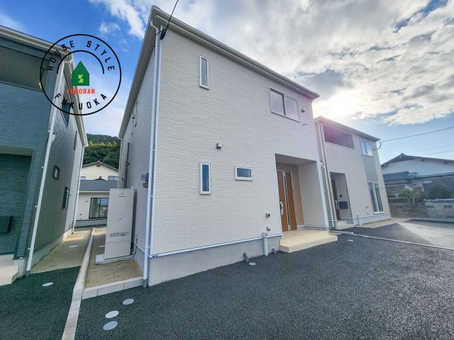 福岡市西区今宿東3丁目第10-6棟(5号棟)の外観|デザイン性のある外観です。