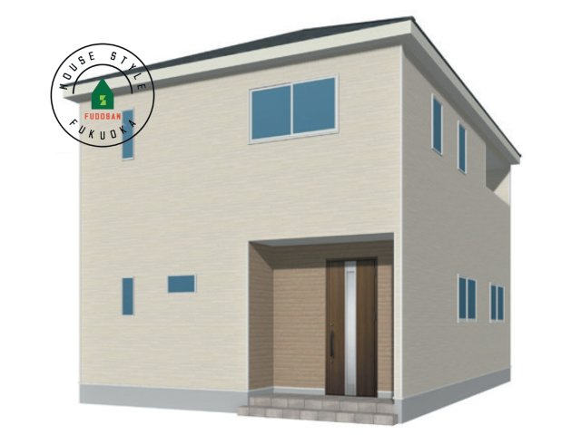 福岡市西区今宿東3丁目第10-6棟(5号棟)の外観パース|こちらの物件が少しでも気になるようでしたら、お気軽にお問合せください。人生でいちばん大きなお買い物ですので、ゆっくりご見学ください。ネット上の画像と実際の見学では、リアル感がまるで違います。