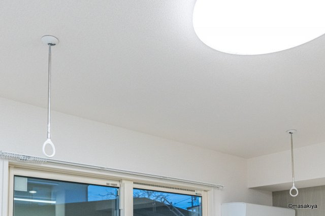 ドゥ・ヴィラージュ吉田の設備|室内物干し