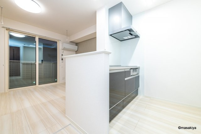 ドゥ・ヴィラージュ吉田のキッチン|カウンターキッチン