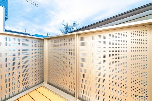 ドゥ・ヴィラージュ吉田のバルコニー|バルコニー