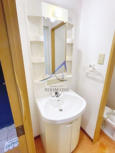 アドバンスシティの洗面所|洗面台です。