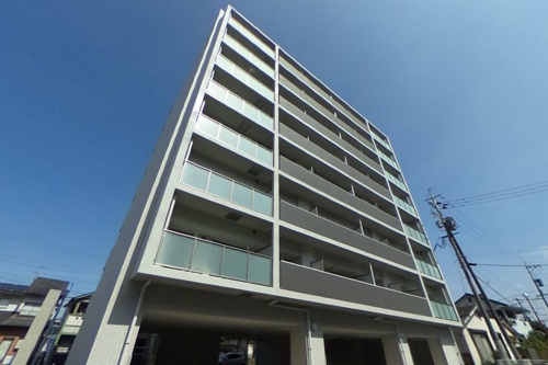 熊本市中央区萩原町の賃貸マンションの外観