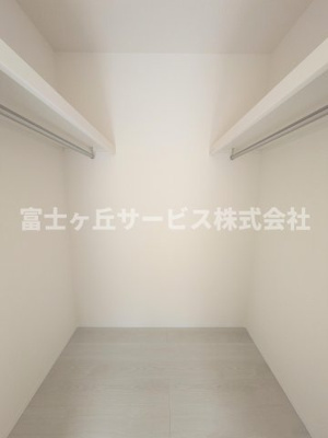 【収納】 | 豊橋市一色町字西内張 新築一戸建て 5号棟 | ウォークインクローゼットです