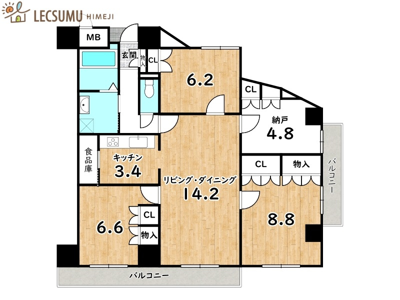 パレロワイヤル田寺東