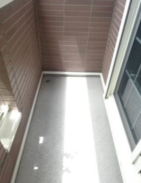 アエキタスのバルコニー|陽当たり良好なバルコニーです