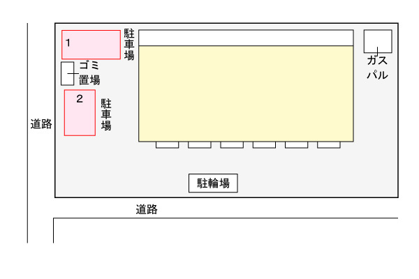 リトル・シャトウＹの駐車場|駐車場