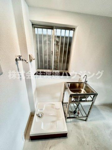 上小阪2丁目一戸建の設備|室内洗濯パン