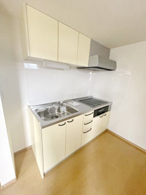 【キッチン】レパード板戸