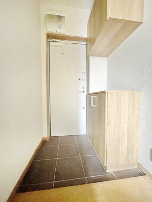 【玄関】レパード板戸