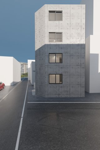 フィエルテ東向島の外観