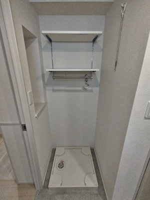 室内洗濯機置き場