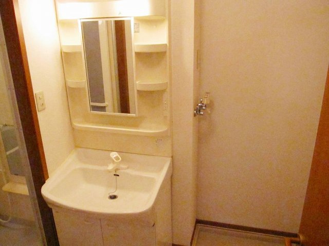 メゾンソレイユの洗面所|広い洗面スペース